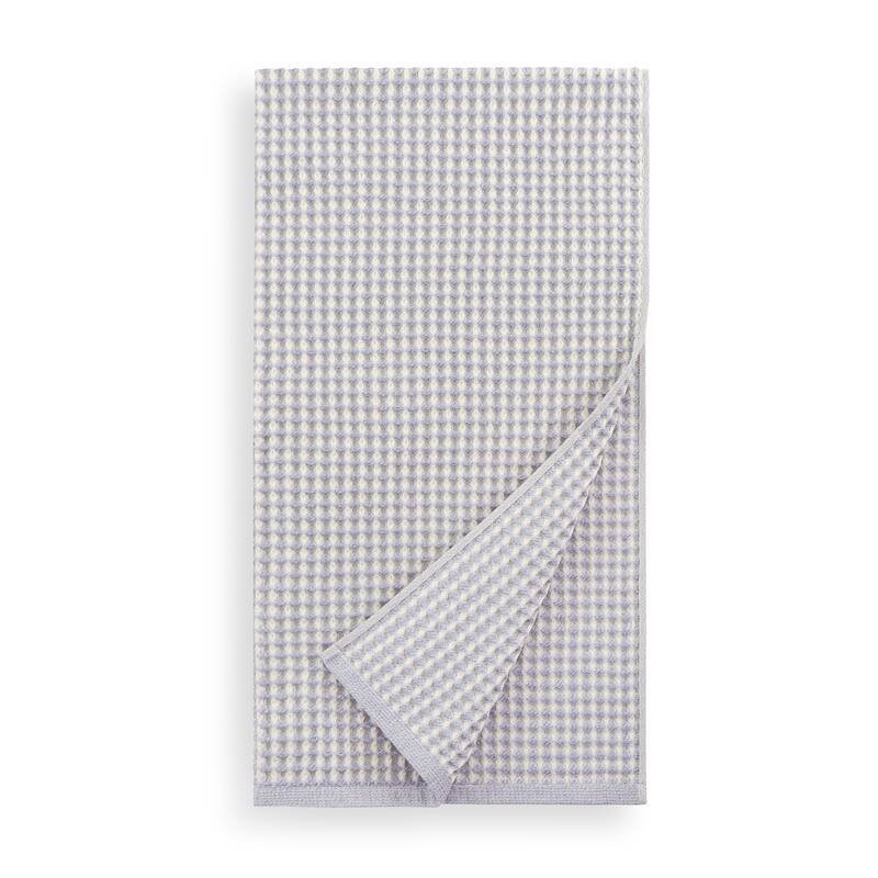 DKNY PURE Yarn Dyed Waffle Bath and Hand Towel 4-piece Set