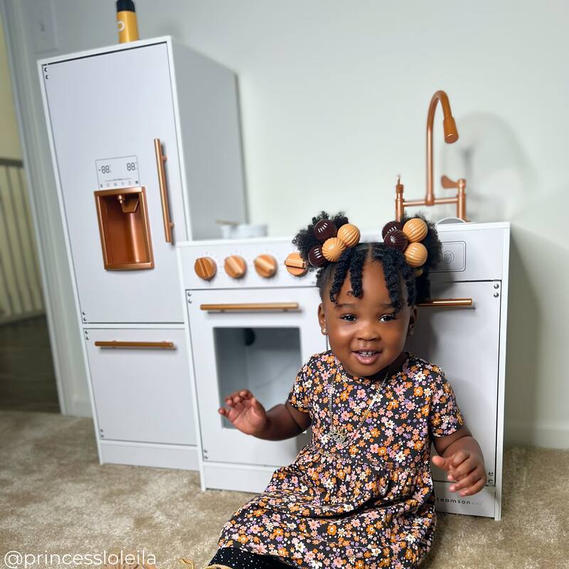 Teamson Kids Little Chef Milano Wooden Modular Play Kitchen
