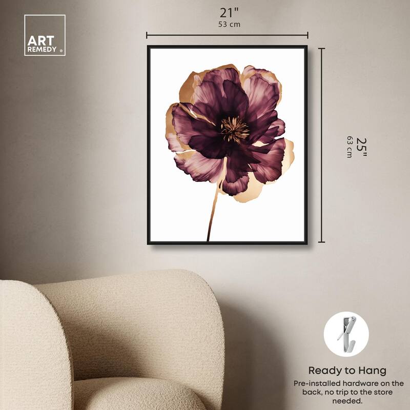 Lilac Blooming I Canvas by Art Remedy
