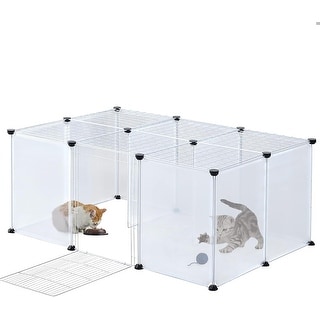 Picture of Portable Pet Playpen, Small Animal Playpen Indoor ,18 Panels - Bed Bath ...