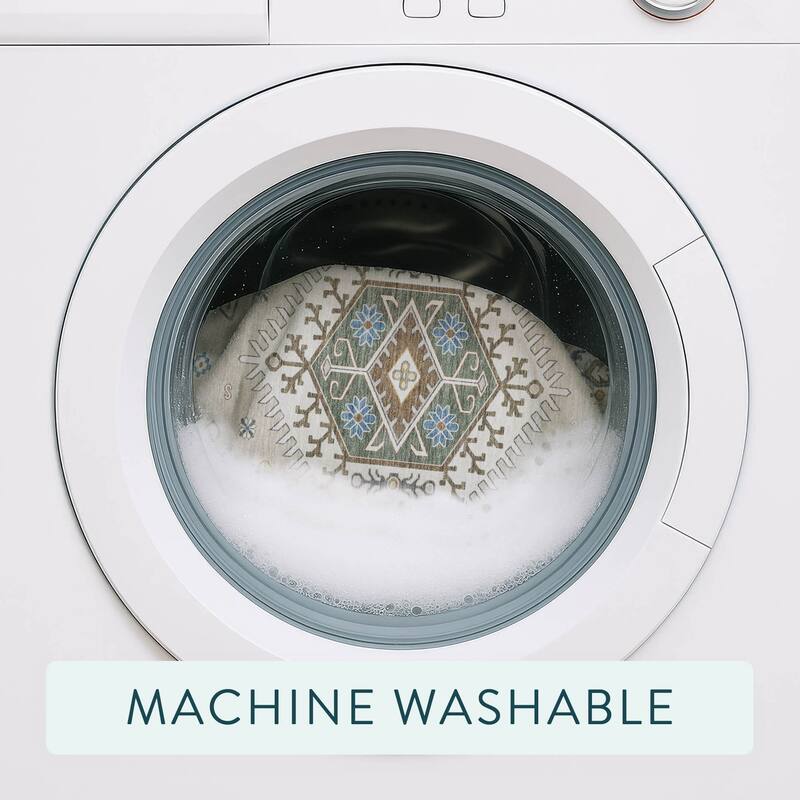 Machine Washable Indoor/ Outdoor Global Akron Chantille Rug