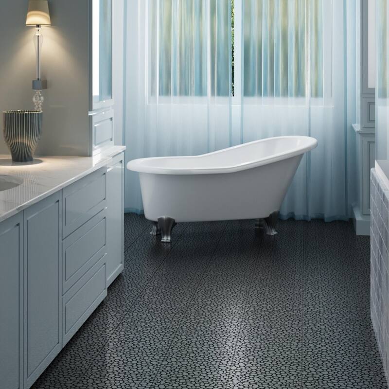 12 x 12 Inch Interlocking Deck Tiles Plastic Waterproof Outdoor All Weather Anti-slip Weight Capacity Upto 440 LBS, Pack of 12