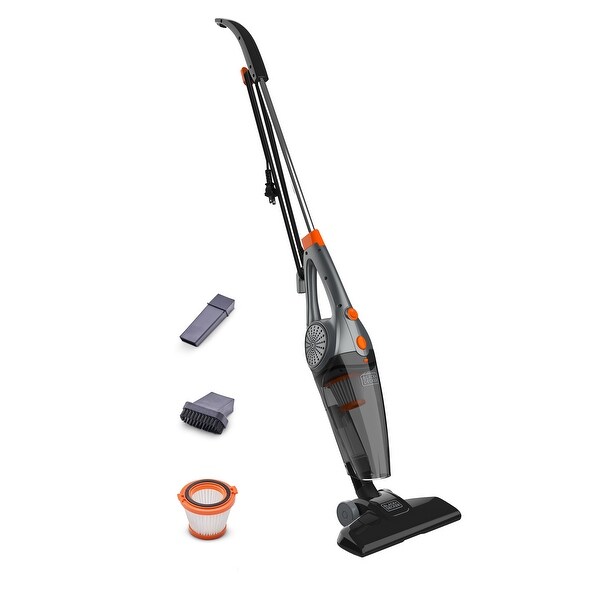 Black and Decker 3 In 1 Convertible Corded Upright Stick Handheld Vacuum Cleaner - 3.7