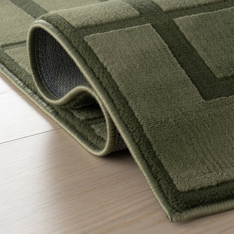 Nuloom Lunara Textured Checkered Area Rug