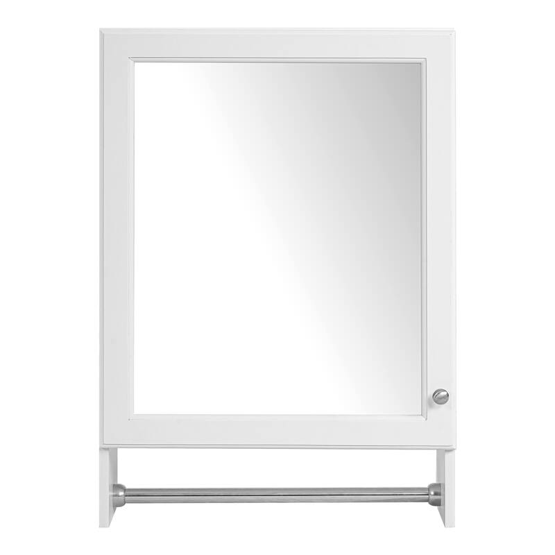 3-in-1 Mirror Cabinet,20"Wall Mounted Medicine Cabinet with Adjustable Shelf & Soft Close Door,High-Define Mirror with Storage