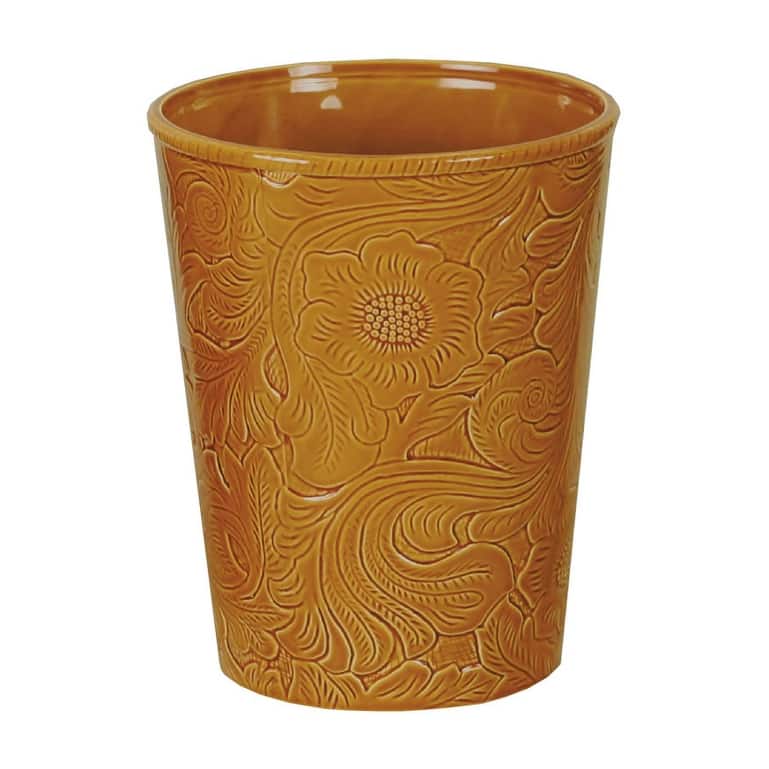 HiEnd Accents Savannah Ceramic Wastebasket, 1PC