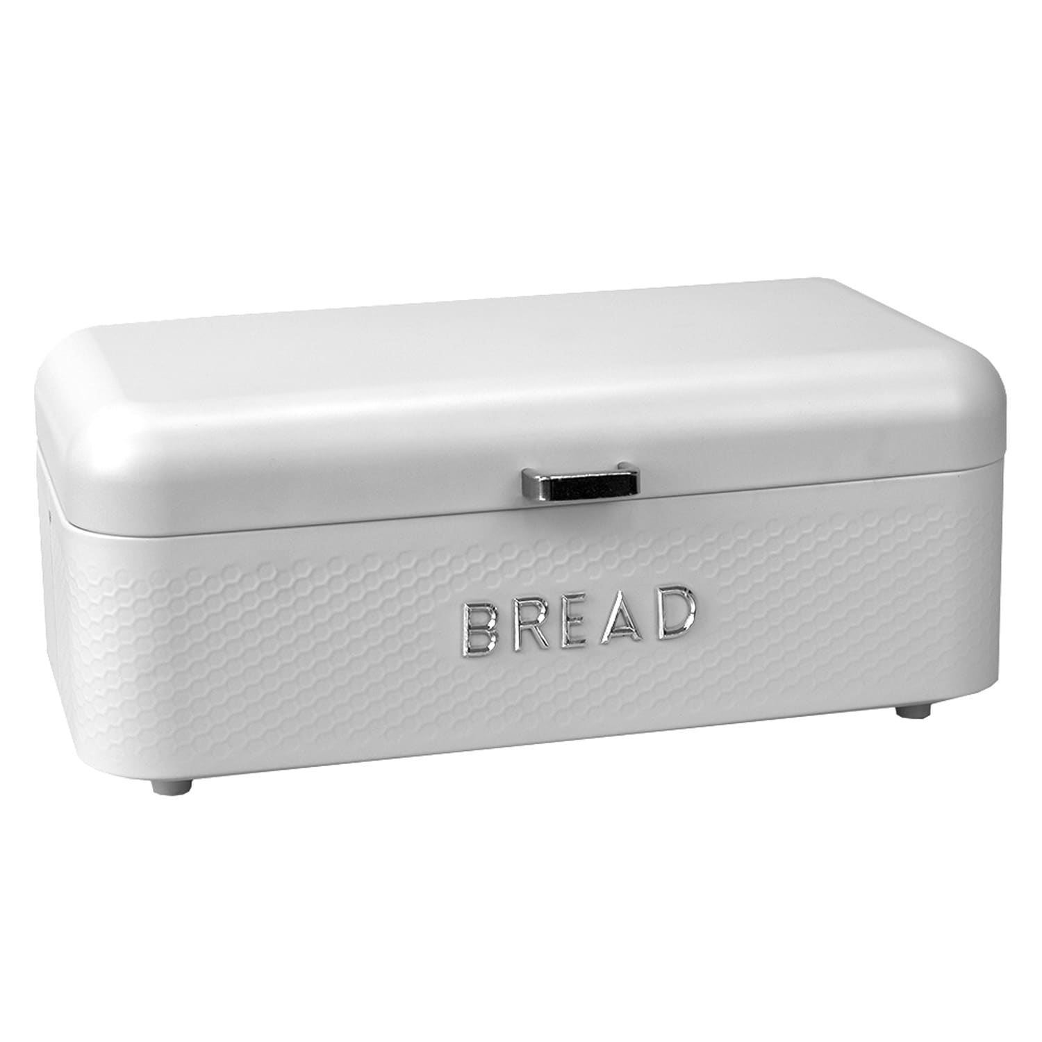 Stainless Steel Matt Large Countertop Metal Bread Bin Red Black Grey