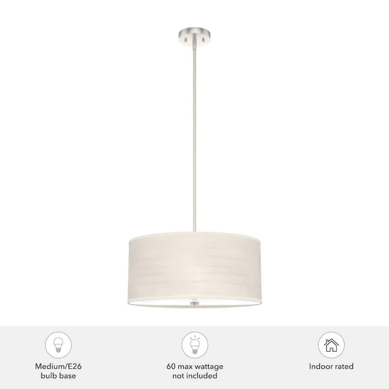 Hunter Solhaven Drum Pendant Light