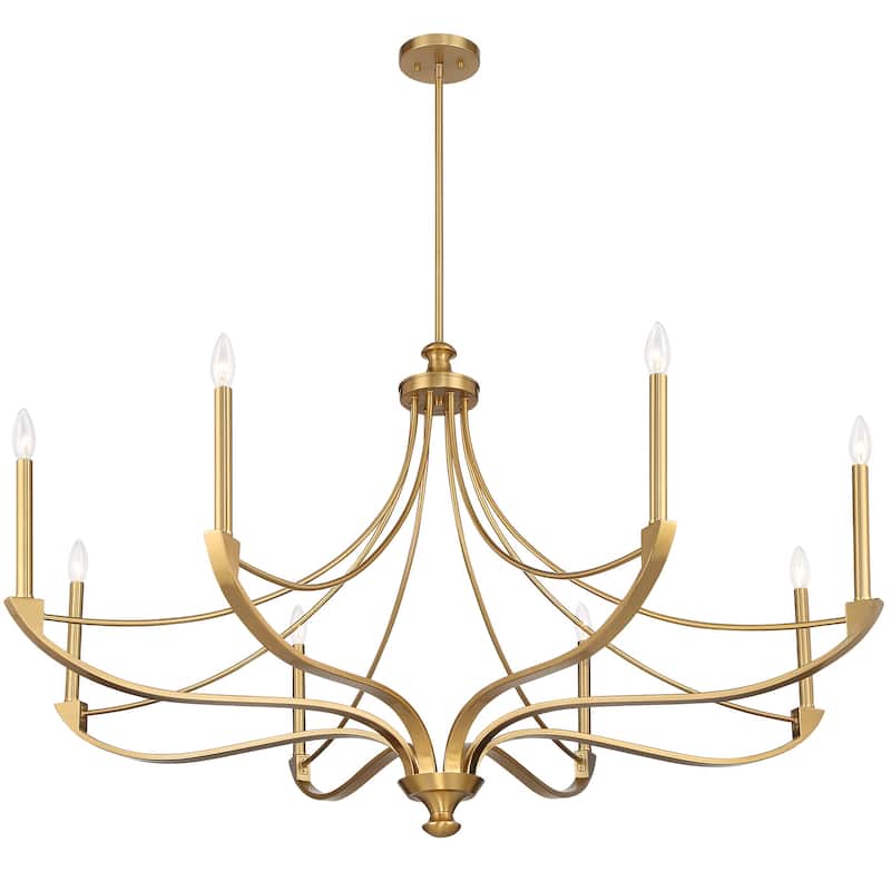 Savoy House 1-6415-8 Preserve 8 Light 50" Wide Taper Candle Style