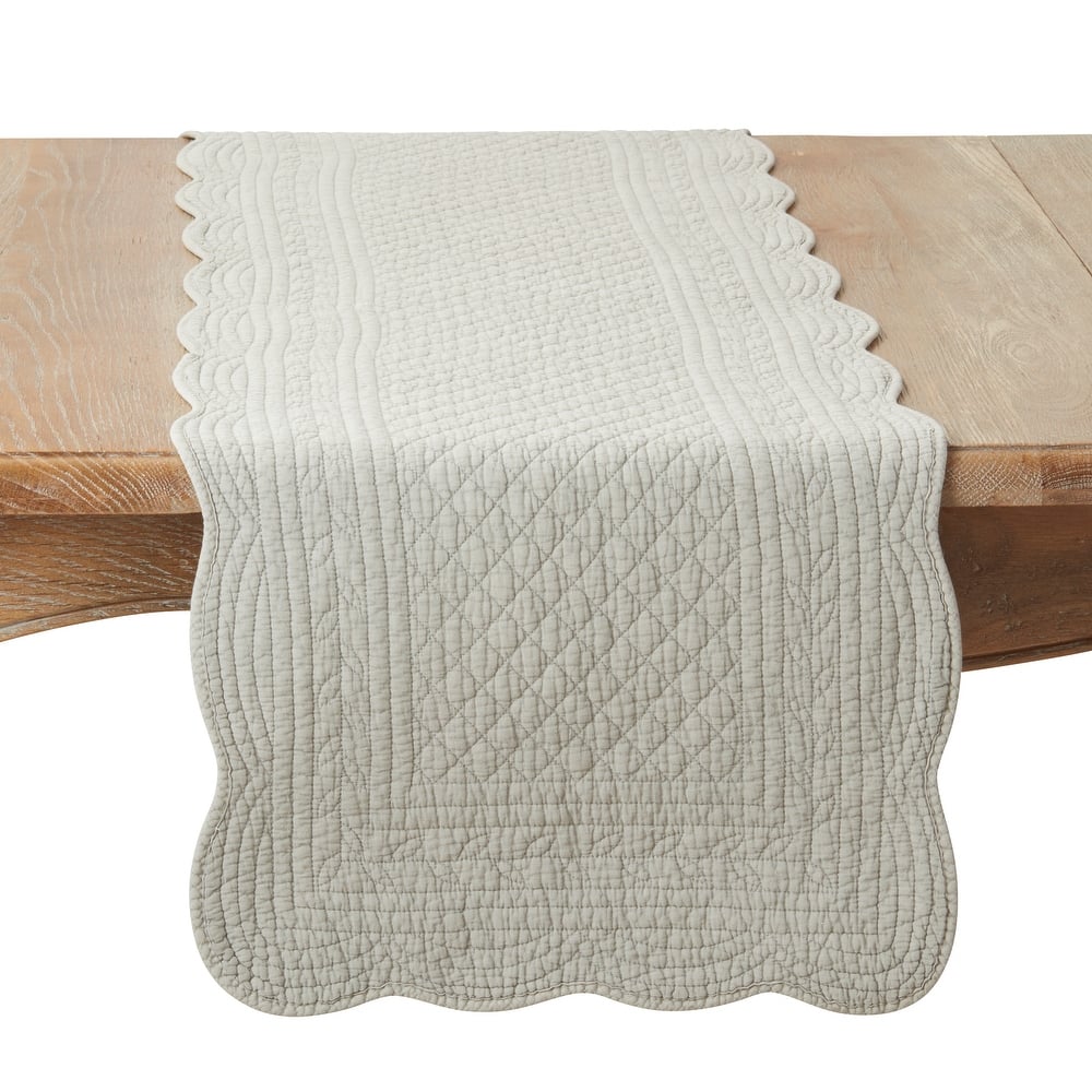 Elegant Quilted Table Runner - 16"x72"