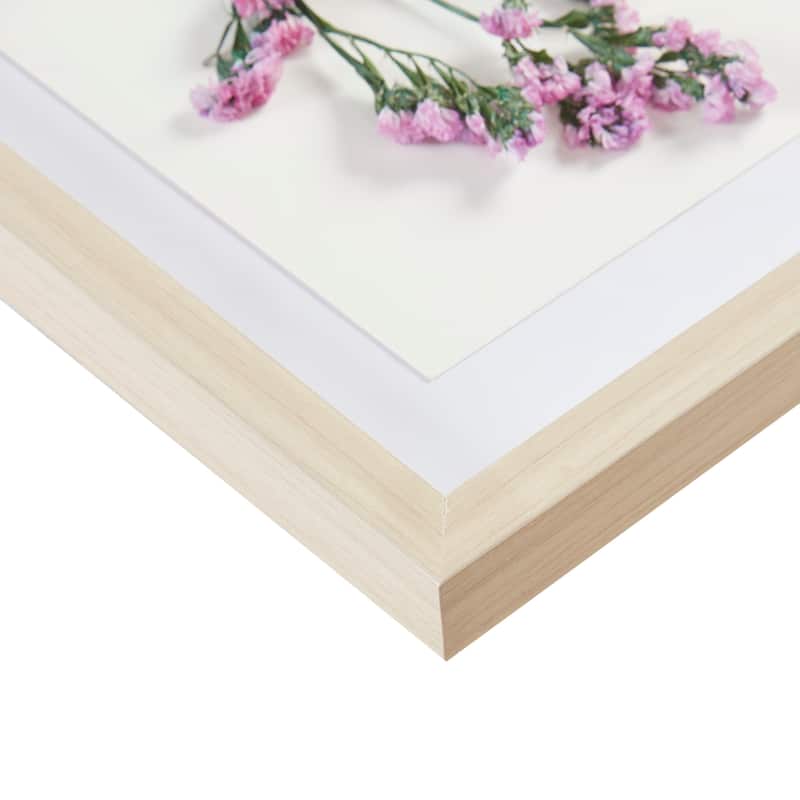 Madison Park Avant Garden Dried Flower 2-piece Shadow Box Wall Decor Set