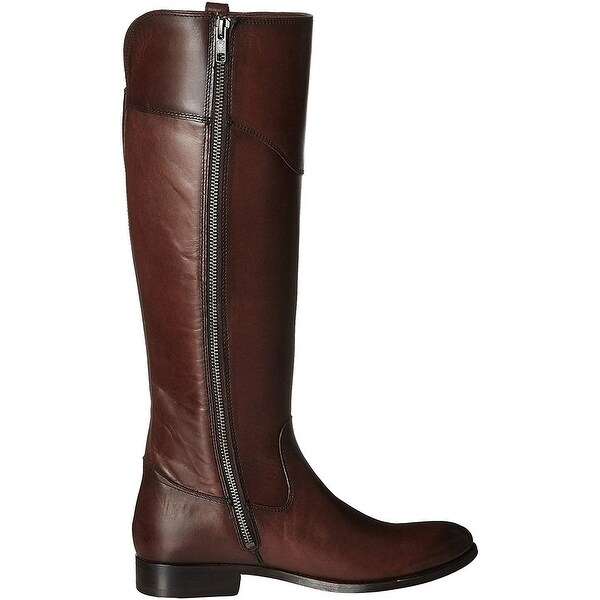 frye melissa tab tall leather boot