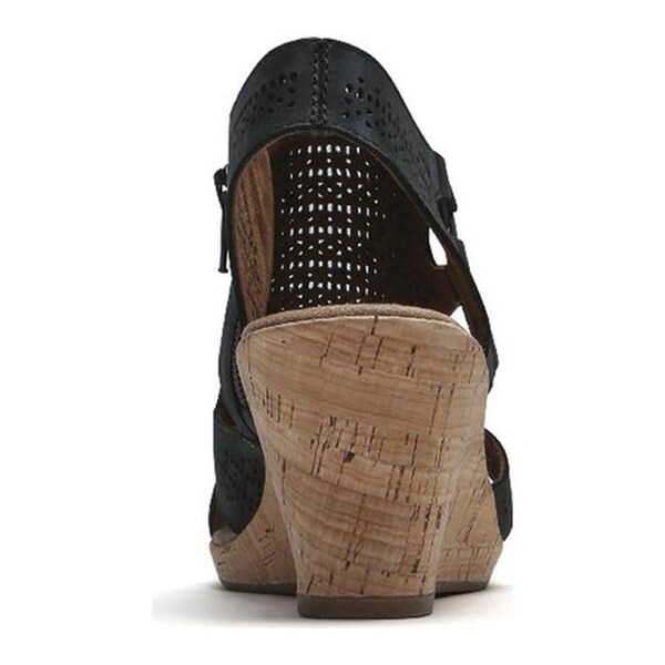 rockport cobb hill janna perforated wedge sandal