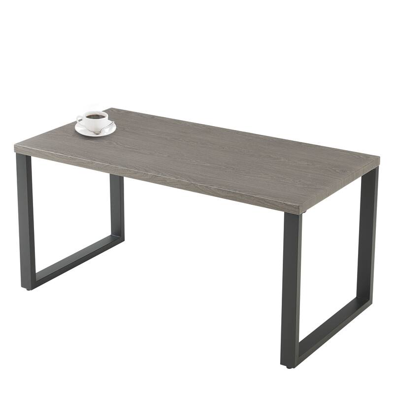 Gymojoy Modern Metal Outdoor Coffee Table/ Side Table - Coffee Table - Grey