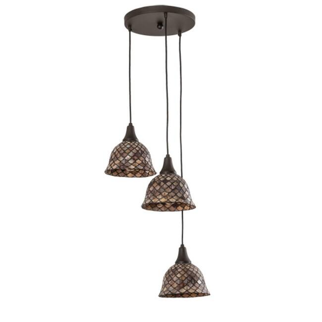 Meyda Tiffany 219953 3 Light 18" Wide Multi Light Pendant