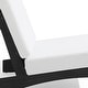 preview thumbnail 84 of 136, Outdoor Teak Wood Waterproof Armless Chair Loveseat with Cushions