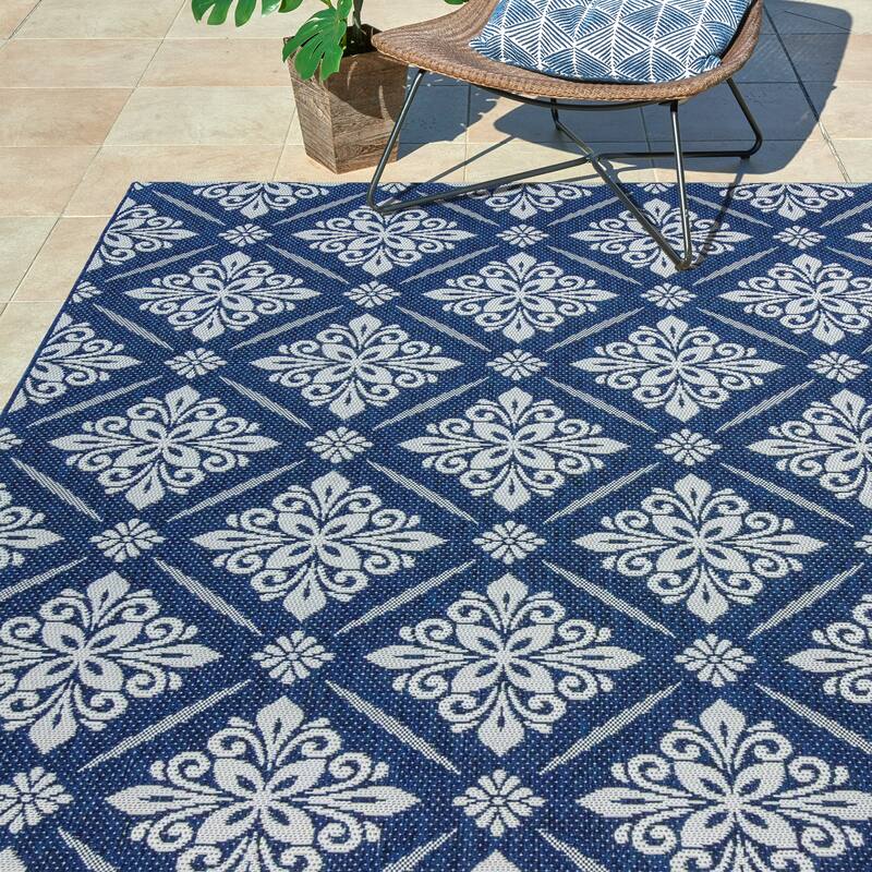 Gertmenian Grace Premium Multi-Size Multi-Colored Flatweave Indoor/ Outdoor Area Rug Collection