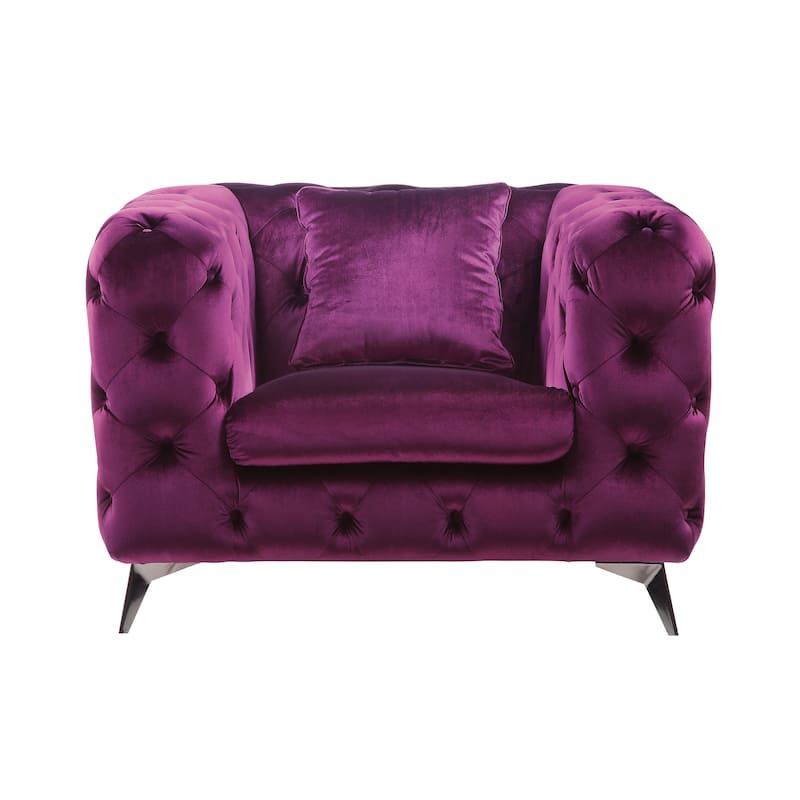 Sabolle Tuxedo Arm Accent Chair
