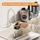 preview thumbnail 3 of 6, Juicer Machines, Cold Press Juicer with 4.8" Wide Chute, Slow Masticating for Whole Vegetables & Fruits, Black