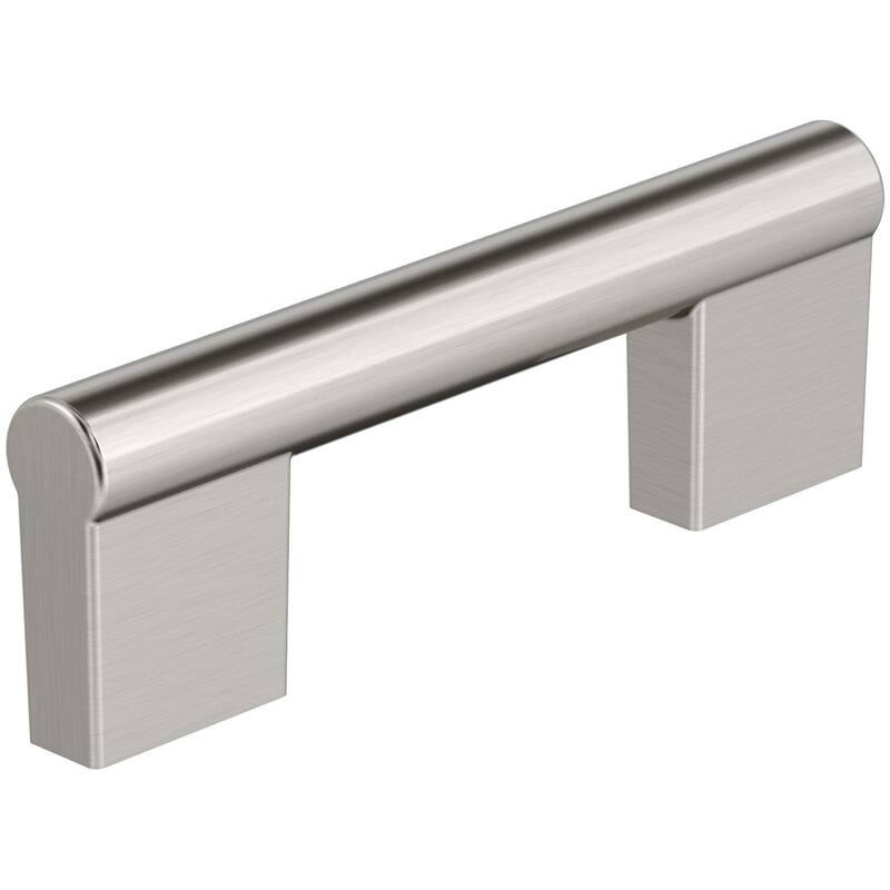 Amerock BP55530 Versa 3" Center to Center Handle Cabinet Pull - Satin Nickel