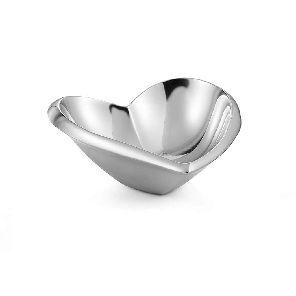 Nambe Amore Mini Alloy Heart Bowl - 4.5 Inch
