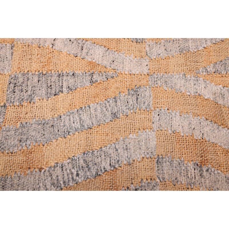 ECARPETGALLERY Flat-Weave Palas Denizli Tan Kilim - 5'5 x 7'7