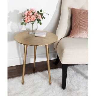 Kate and Laurel Sancia Round Side Table