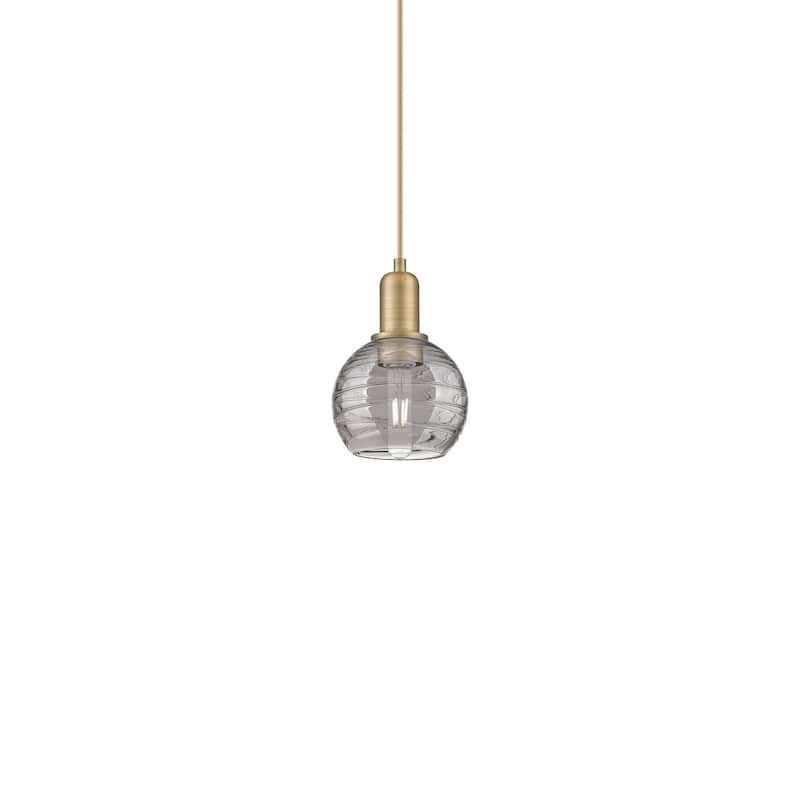 Innovations Lighting 716-1P-8-6 Athens Deco Swirl Pendant Athens Deco