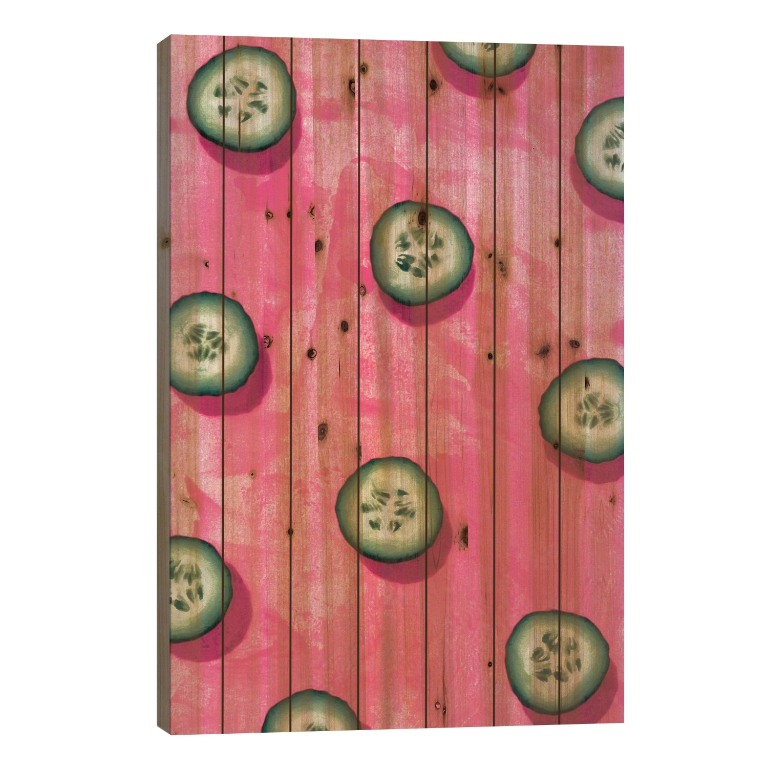 Fruit VIII Print On Wood by LEEMO - Multi-Color