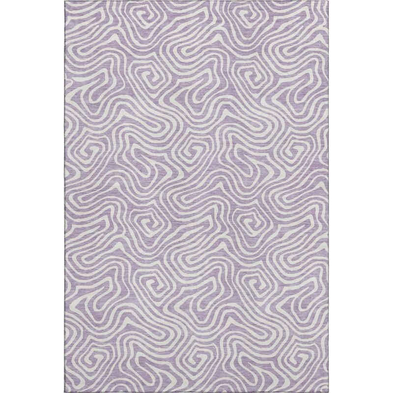Premium Washable Super Soft Modern Trippy Mayfield Rug