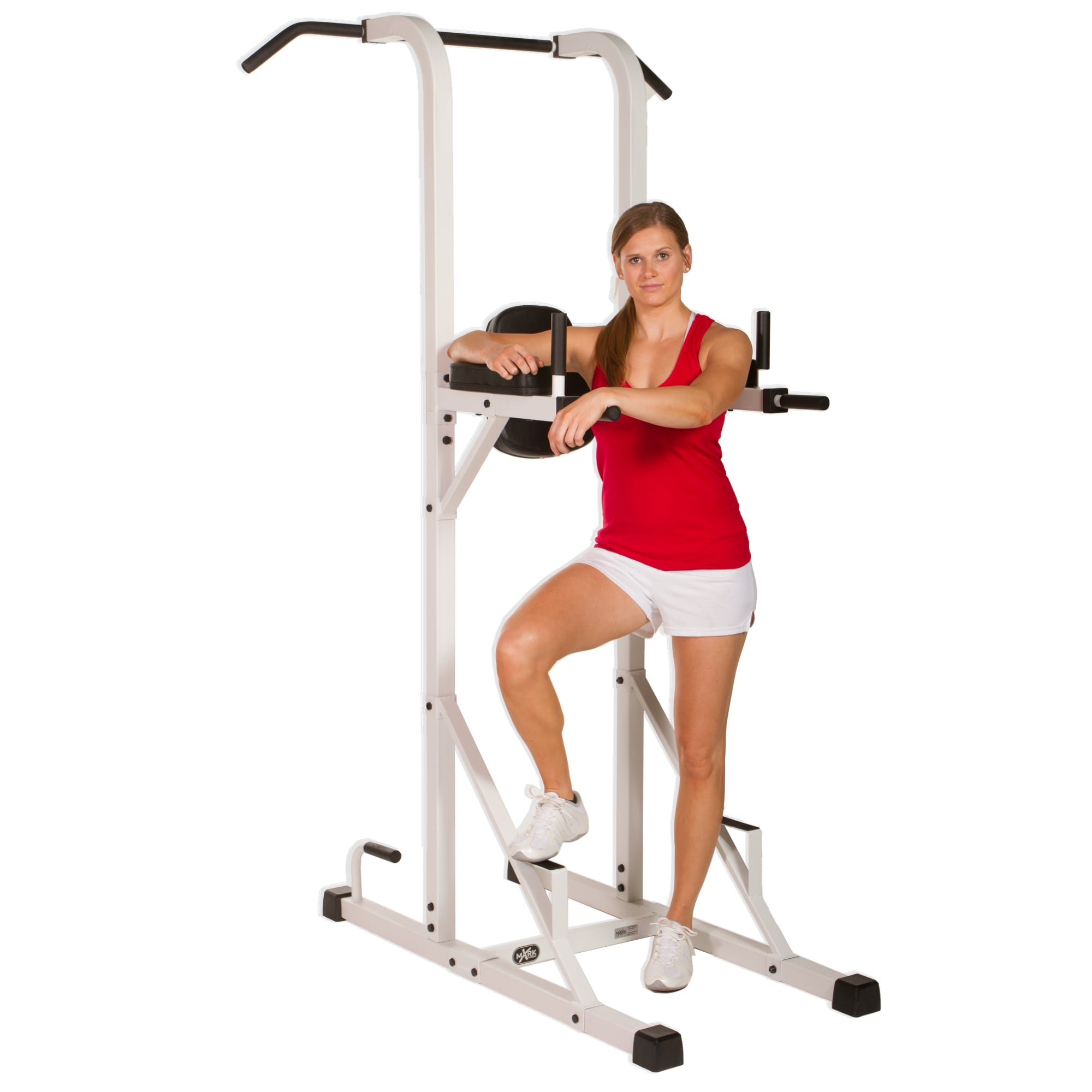 XMark Fitness Power Tower with Dip Stand Pull Up Chin up Bar XM