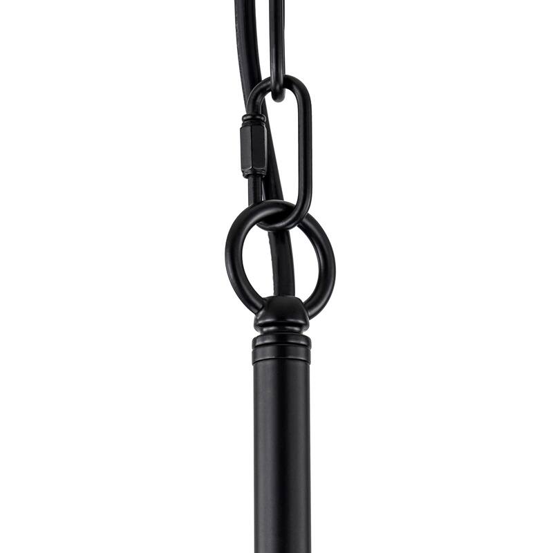 Starsky 6-Light 21in. Modern Farmhouse Unique Ceiling Lights Geometric Lantern Chandelier