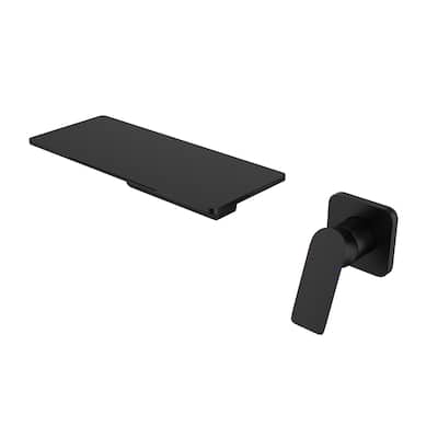 Topcraft Single Handle Wall Mount Waterfall Bathroom Faucet
