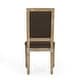 preview thumbnail 38 of 89, Regina Wood Upholstered Dining Chair by Christopher Knight Home