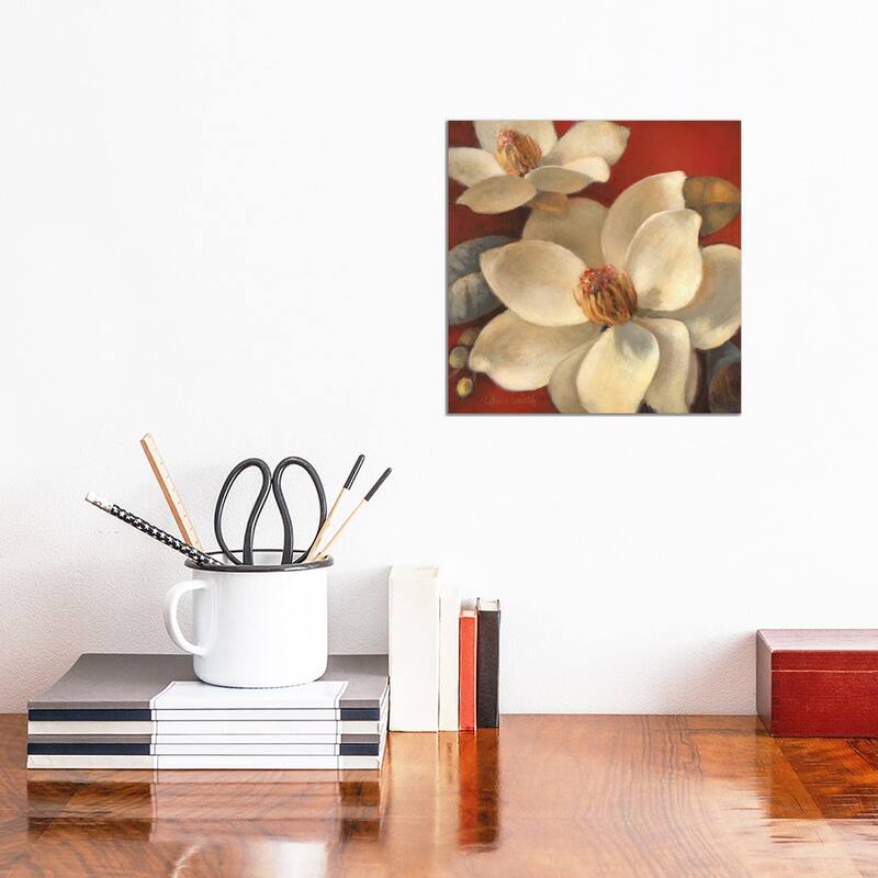 iCanvas "Magnolia Passion I" by Lanie Loreth Canvas Print - 12x12x1.5