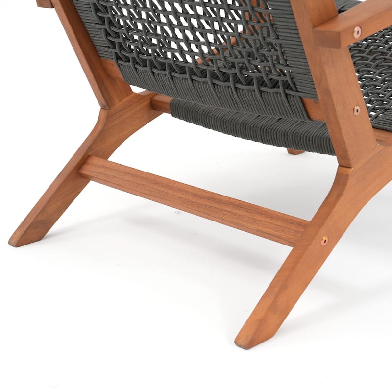 Outdoor 2 pieces Acacia Wood Chair