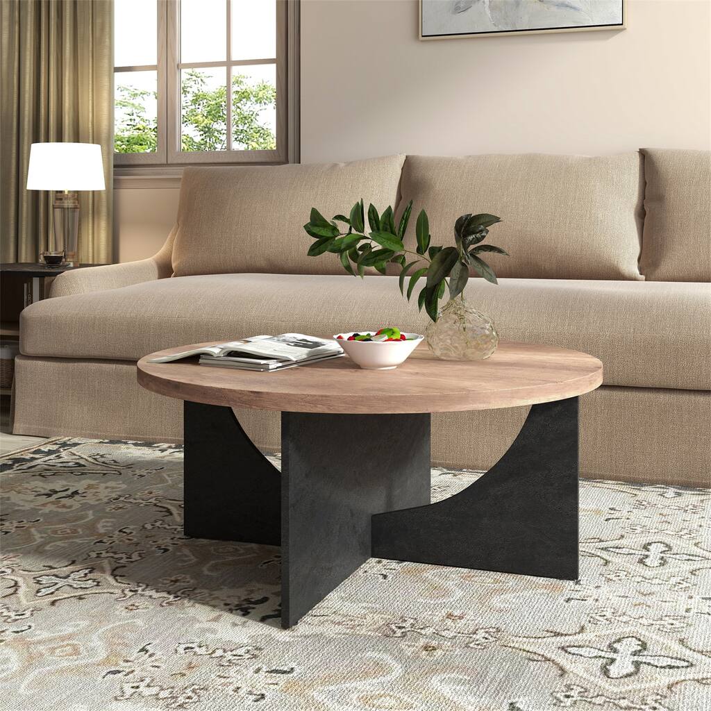 Modern Retro Round Coffee Table