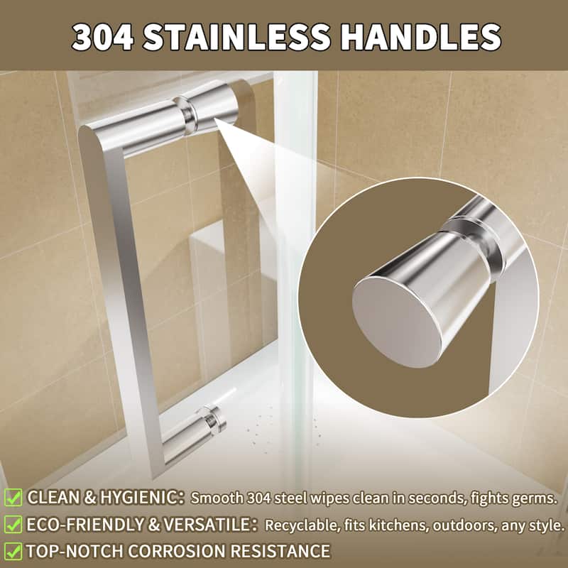 Modland bathroom shower door - 36''x 72''