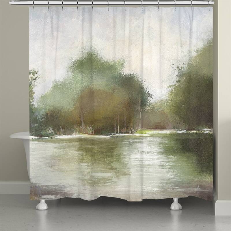 Laural Home Quiet Place Shower Curtain 71x72