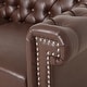 preview thumbnail 11 of 42, Brinkhaven Contemporary Button Tufted Loveseat with Nailhead Trim by Christopher Knight Home