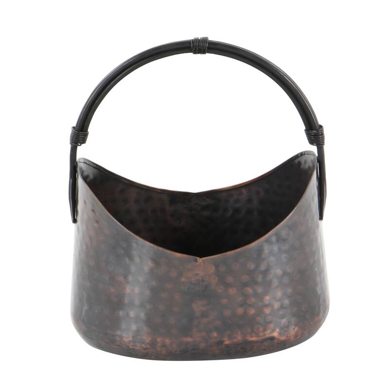 Copper Iron Rustic Planter (Set of 3) - SET/3 21", 18", 14"H - SET/3 21", 18", 14"H