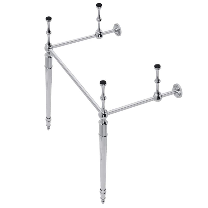 Kingston Brass Edwardian Brass Console Sink Legs - Polished Chrome