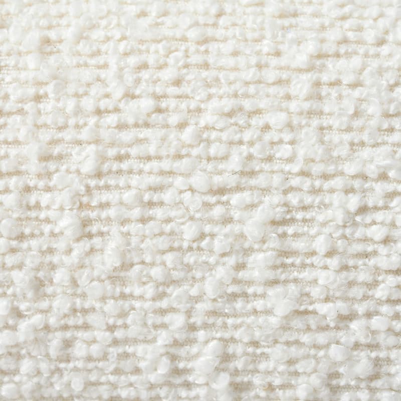 White 30.3" Accent Chair with Lumbar Support