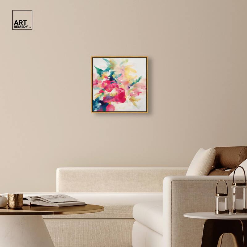 Essence of a Flower II Canvas by Art Remedy