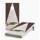 preview thumbnail 1 of 5, Wood Bass Cornhole Game (Choose Wraps or Boards) 2x4 Boards (24" x 48") - Include ALL Accessories
