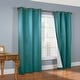 preview thumbnail 10 of 39, ThermaLogic Weathermate Insulated Cotton Grommet Curtain Panel - Pair