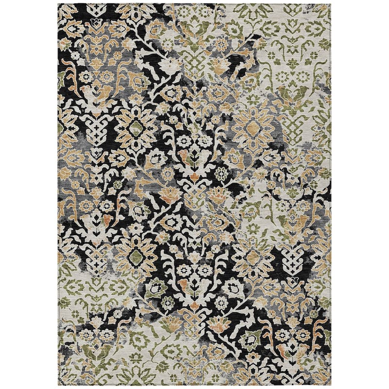 Machine Washable Indoor/ Outdoor Global Avon Chantille Rug