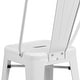 preview thumbnail 94 of 97, 24'' High Metal Indoor-Outdoor Counter Height Stool with Back