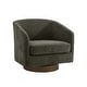preview thumbnail 28 of 88, 31.1'' W Barrel Swivel Accent Chair (Set of 2)