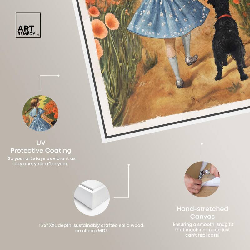 Wizard of Oz Classic Canvas by Art Remedy